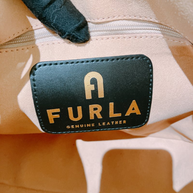 TK2011 Furla Floral-Print Shoulder Bag Pink-12