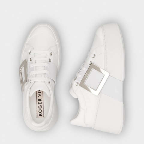 Roger Vivier 女士 Viv Skate運動休閒鞋34 35 35.5 36 36.5 37 37.5 38 38.5 39 40 40.5 41 41.5碼