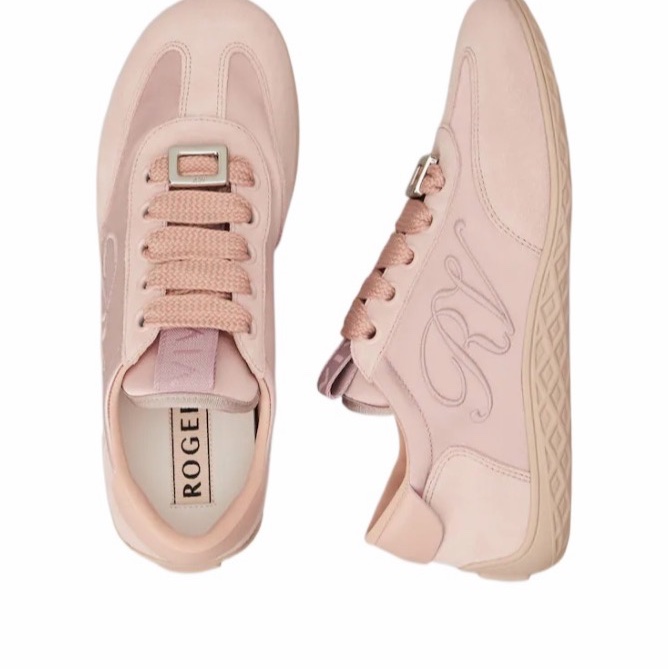 Roger Vivier 女士 Viv Low 低幫運動鞋37 38 39 40碼-3