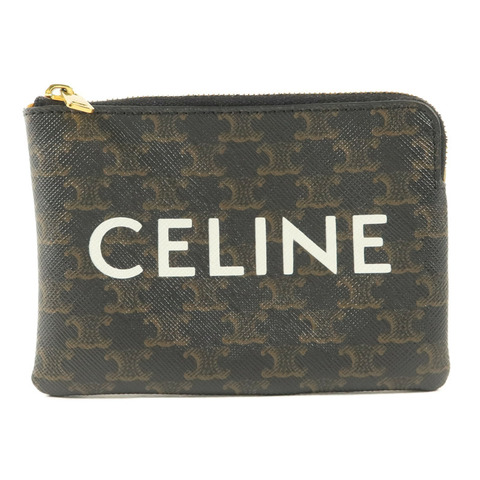 CELINE 塗層帆布Coin Purse零錢包