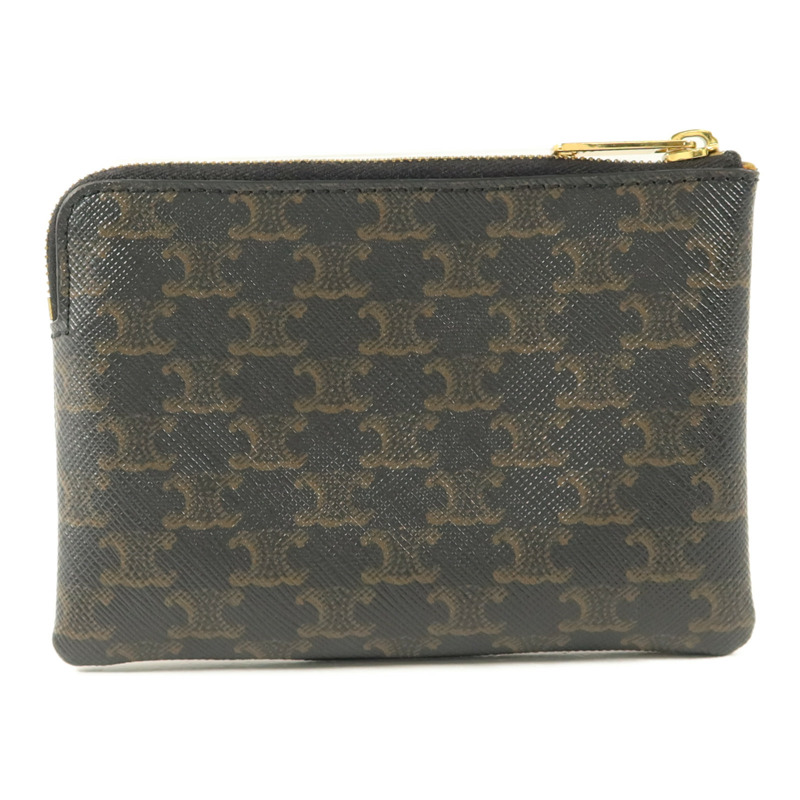 CELINE 塗層帆布Coin Purse零錢包-1