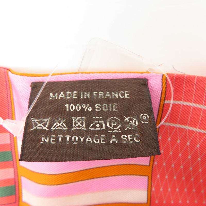 HERMES 絲質Twilly絲巾-6