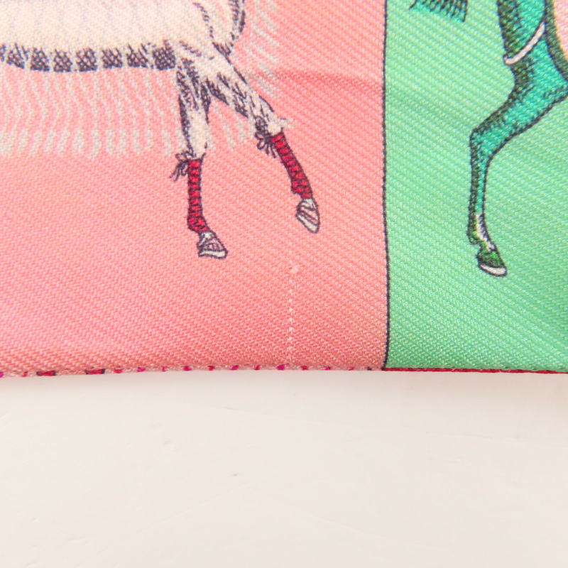 HERMES 絲質Twilly絲巾-7