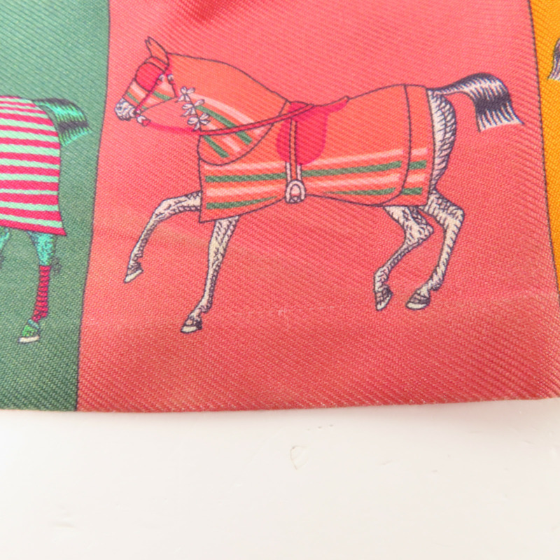 HERMES 絲質Twilly絲巾-8