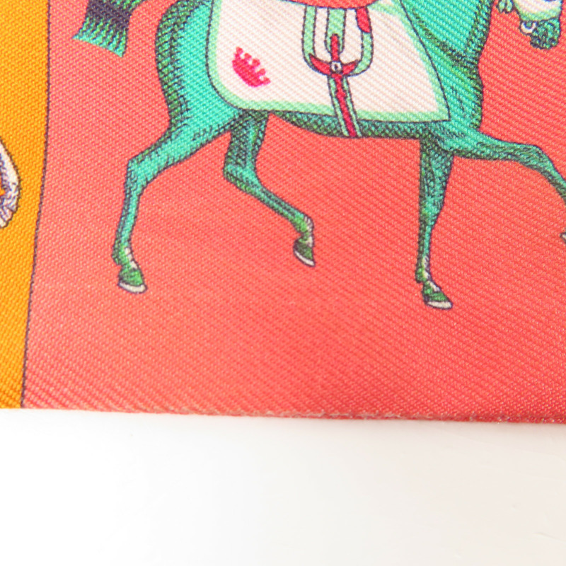 HERMES 絲質Twilly絲巾-9