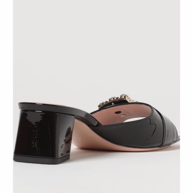 Roger Vivier 女士 Bikiviv鑽扣高跟涼鞋36 36.5 37 37.5 38碼跟高: 4.5cm-3