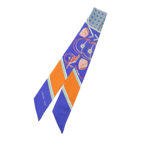 HERMES 絲質Twilly絲巾