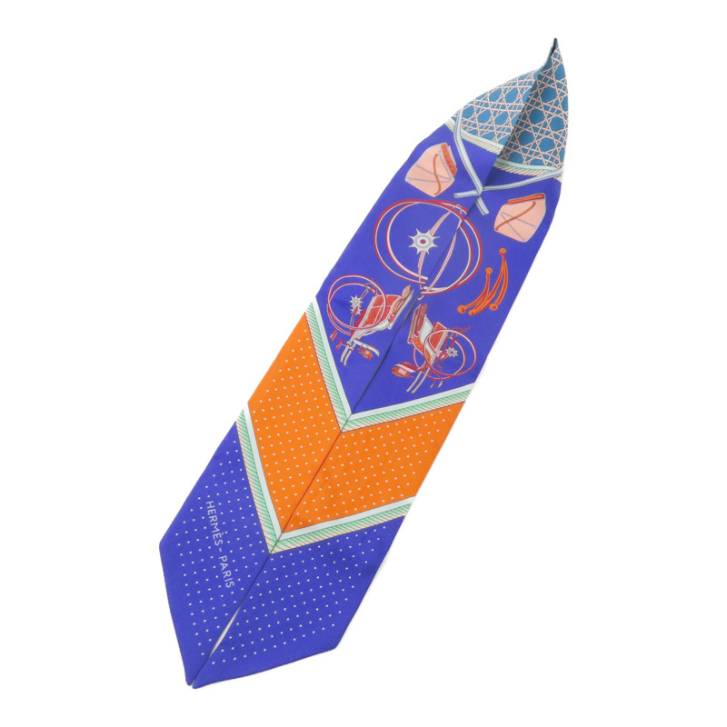HERMES 絲質Twilly絲巾-2