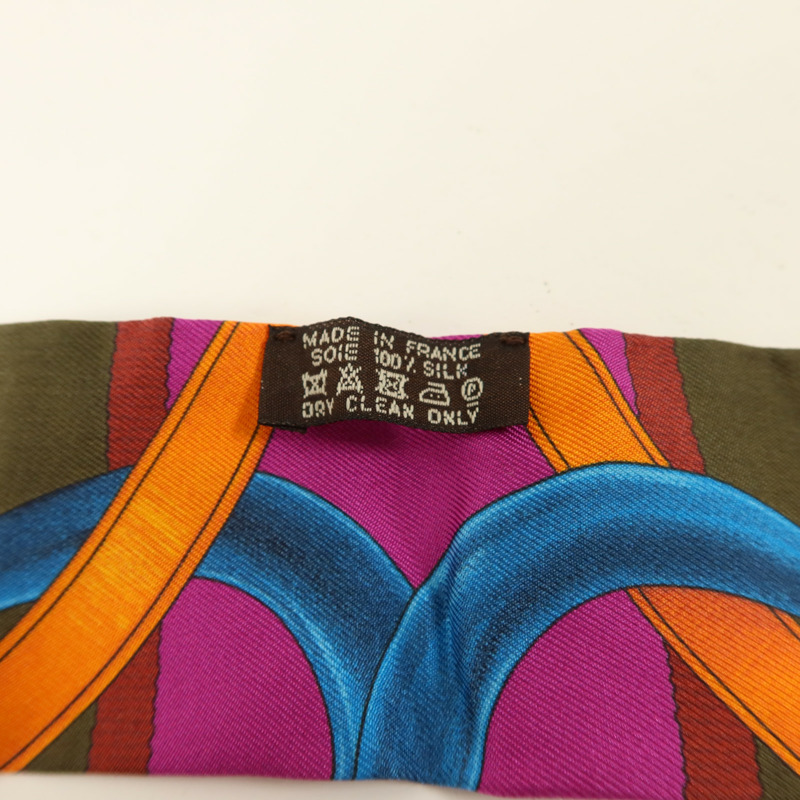 HERMES 絲質Twilly絲巾-6