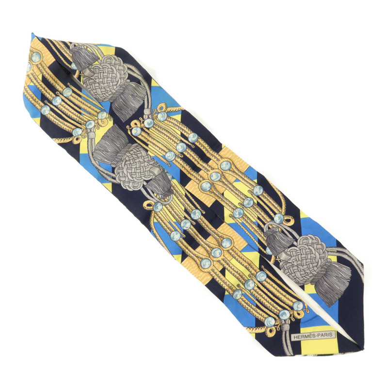 HERMES 絲質Twilly絲巾-3