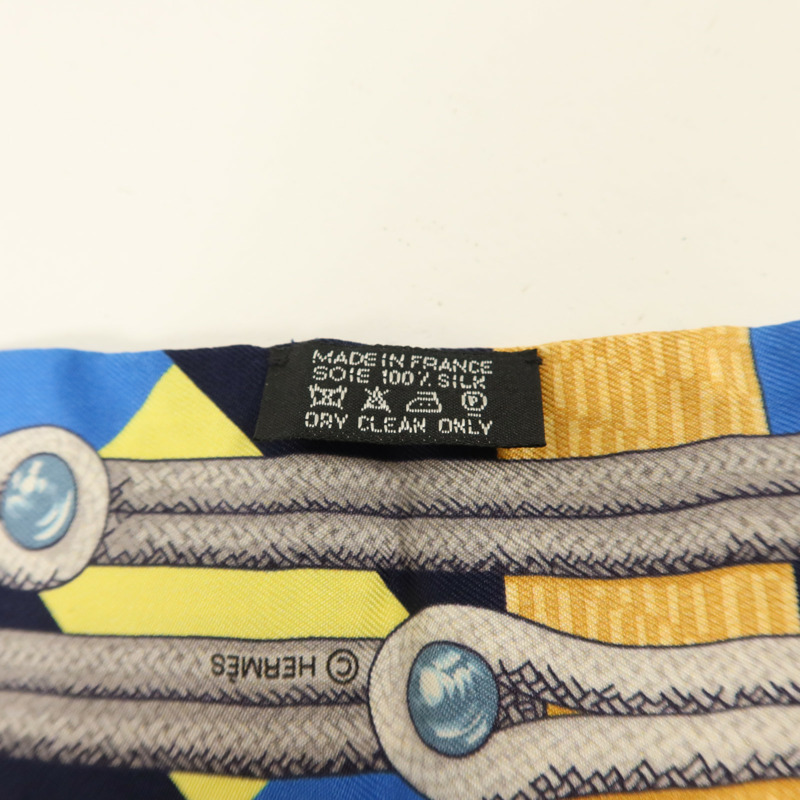 HERMES 絲質Twilly絲巾-6