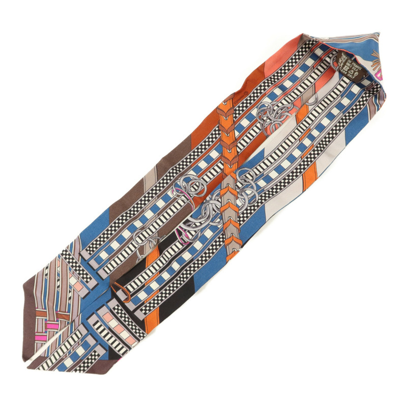 HERMES 絲質Twilly絲巾-2