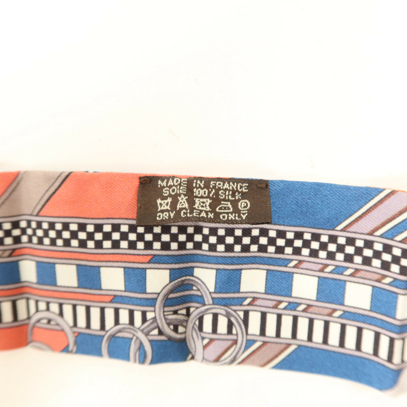 HERMES 絲質Twilly絲巾-6