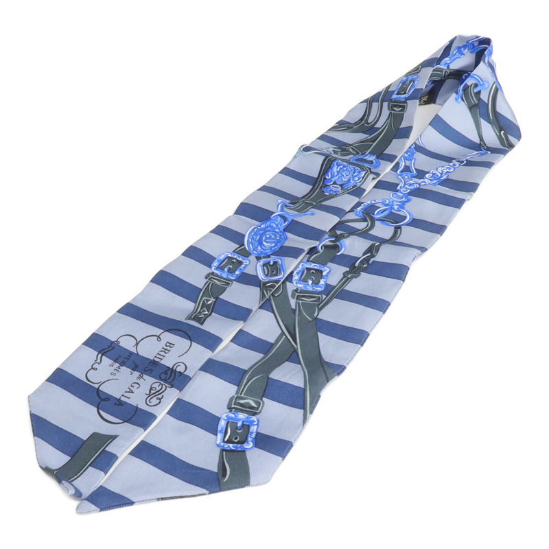 HERMES 絲質Twilly絲巾-2