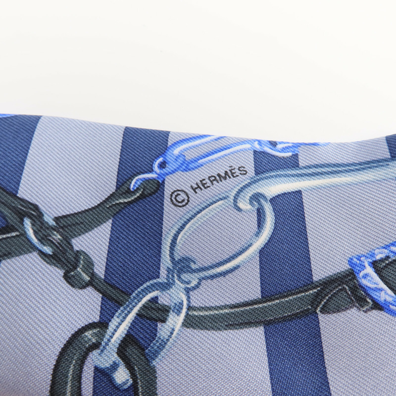 HERMES 絲質Twilly絲巾-5