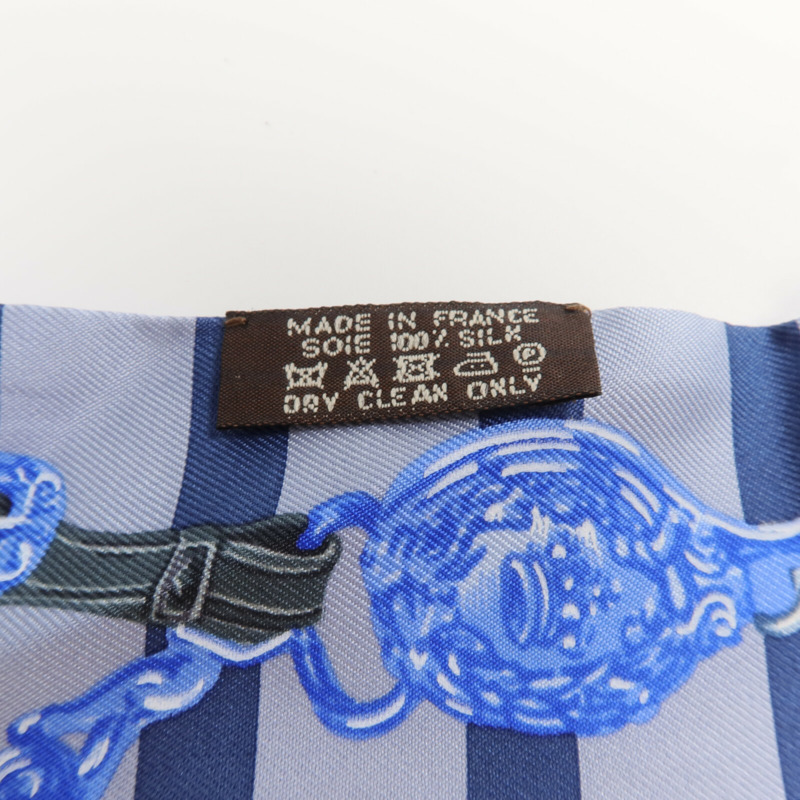 HERMES 絲質Twilly絲巾-6