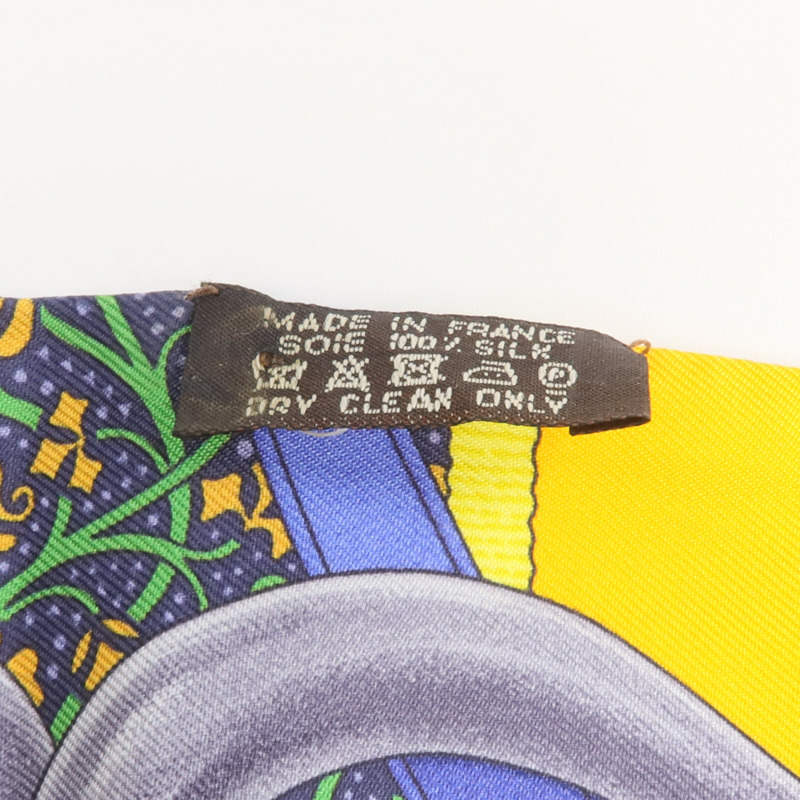 HERMES 絲質Twilly絲巾-4