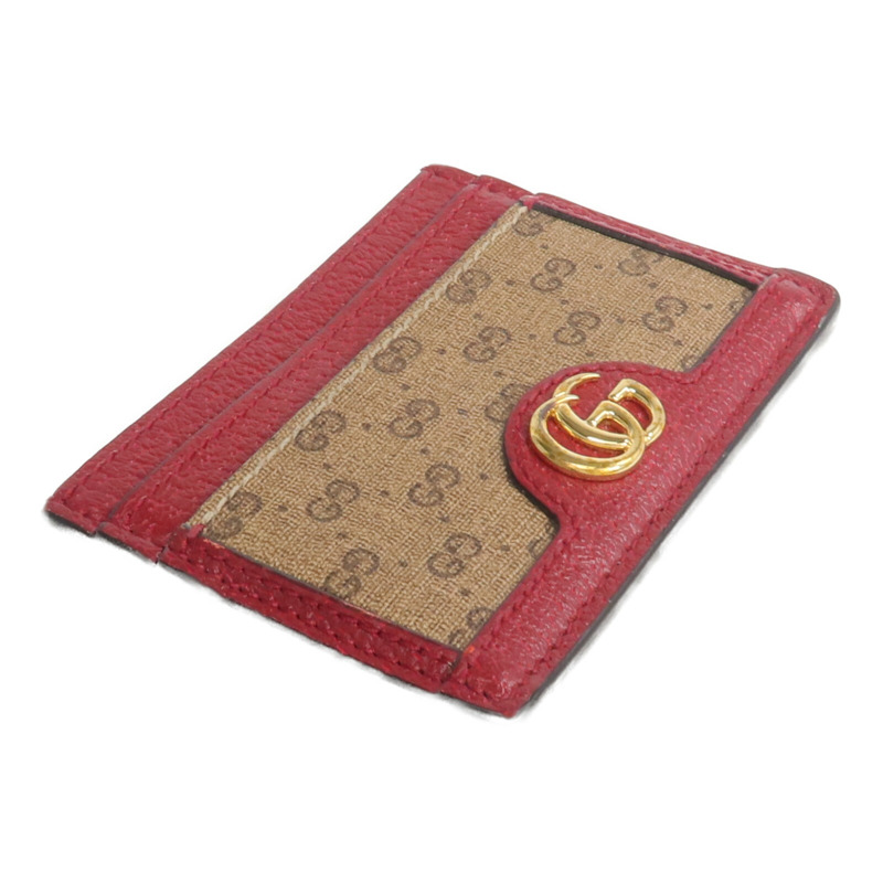 GUCCI 牛皮皮革/塗層帆布Gucci x Doraemon Card Case卡片套-3