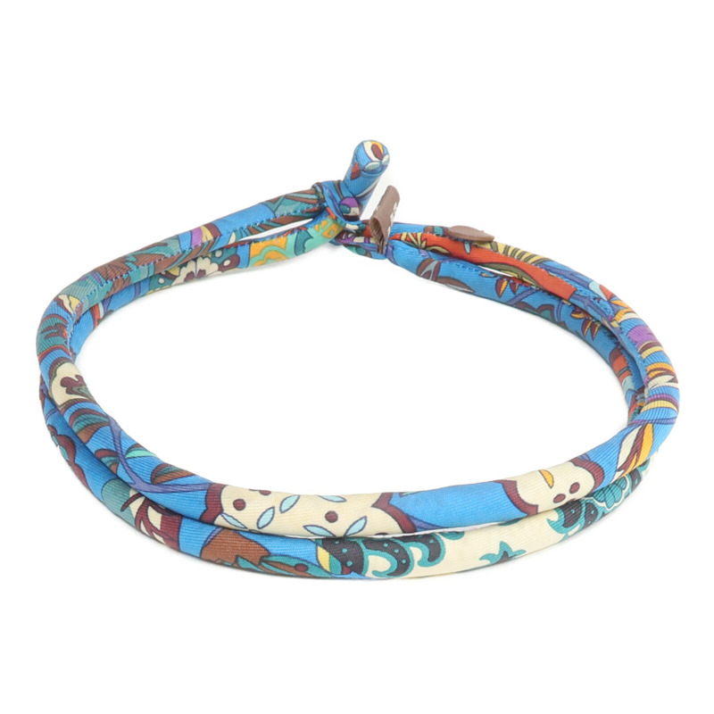 HERMES 絲質Petit H Bride Necklace項鍊-2