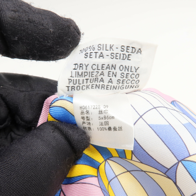 HERMES 絲質Twilly絲巾-7