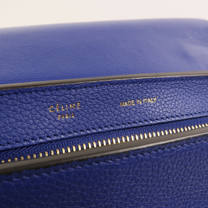 CELINE 牛皮皮革Trapeze手挽肩背兩用袋-5