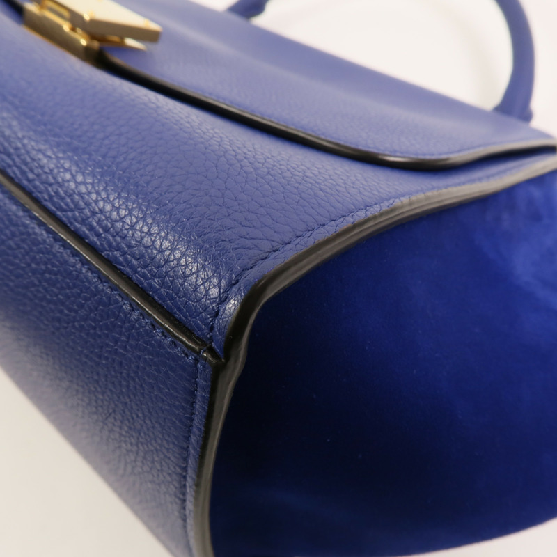 CELINE 牛皮皮革Trapeze手挽肩背兩用袋-10