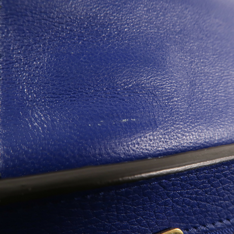 CELINE 牛皮皮革Trapeze手挽肩背兩用袋-16