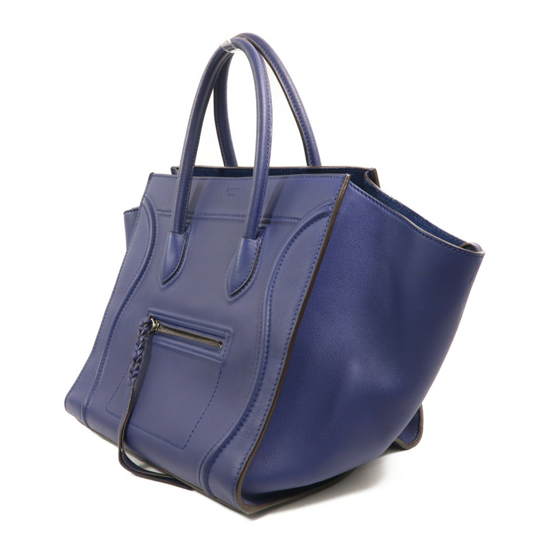 CELINE 牛皮皮革Phantom Luggage肩背袋-2