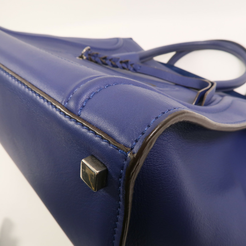 CELINE 牛皮皮革Phantom Luggage肩背袋-9