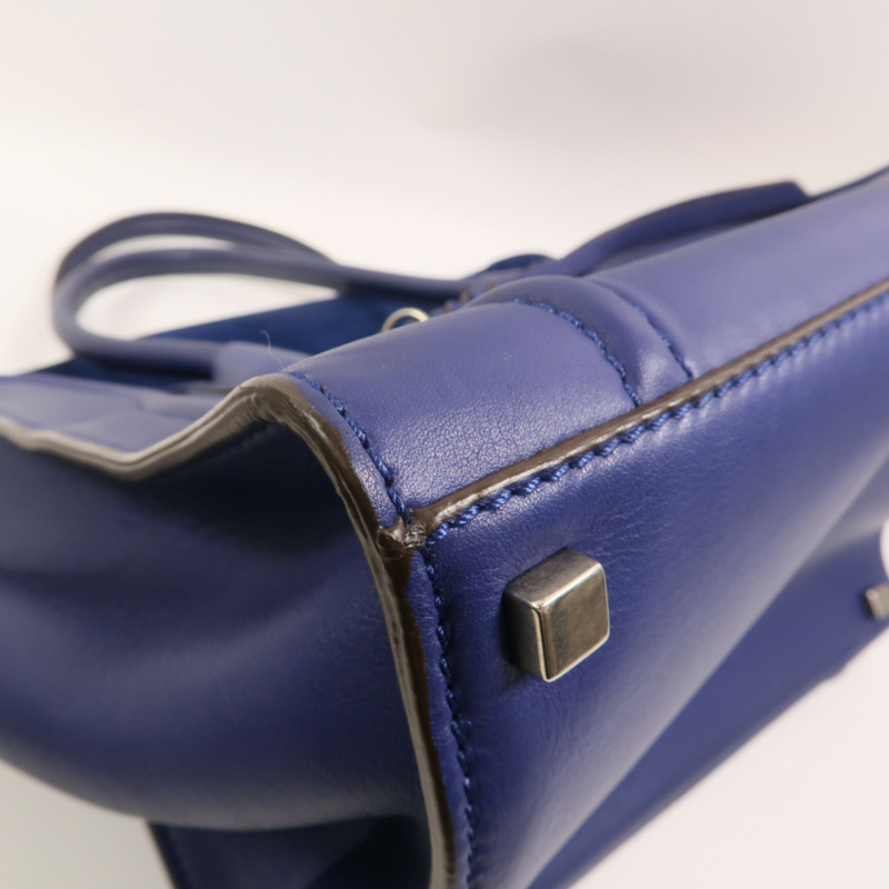 CELINE 牛皮皮革Phantom Luggage肩背袋-10