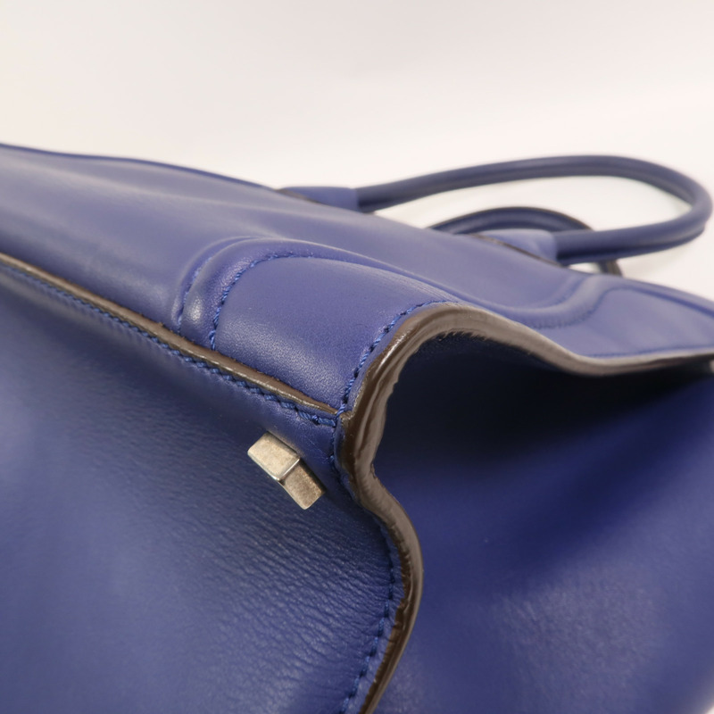 CELINE 牛皮皮革Phantom Luggage肩背袋-11