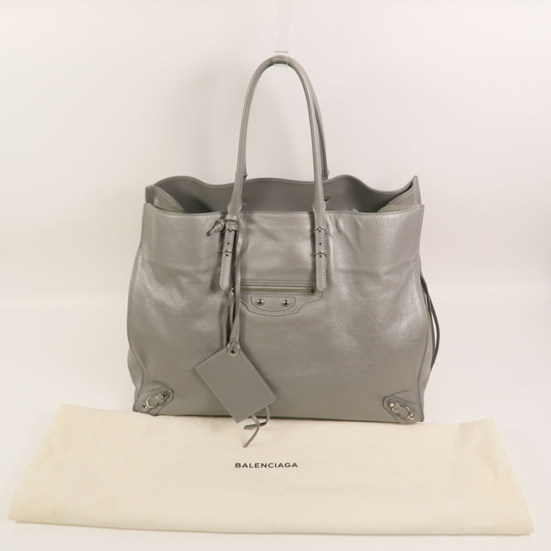BALENCIAGA 牛皮皮革Papier A4手挽袋-8