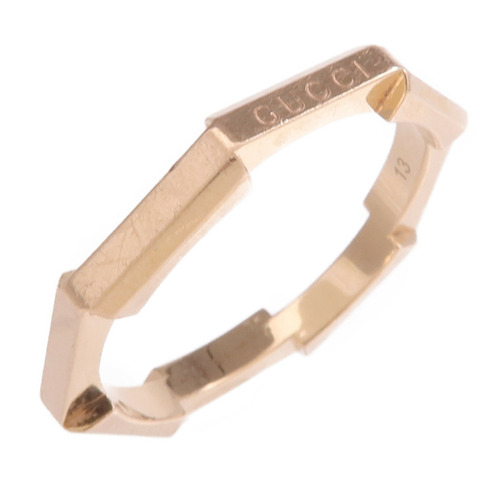 GUCCI 18K玫瑰金Link To Love Ring戒指