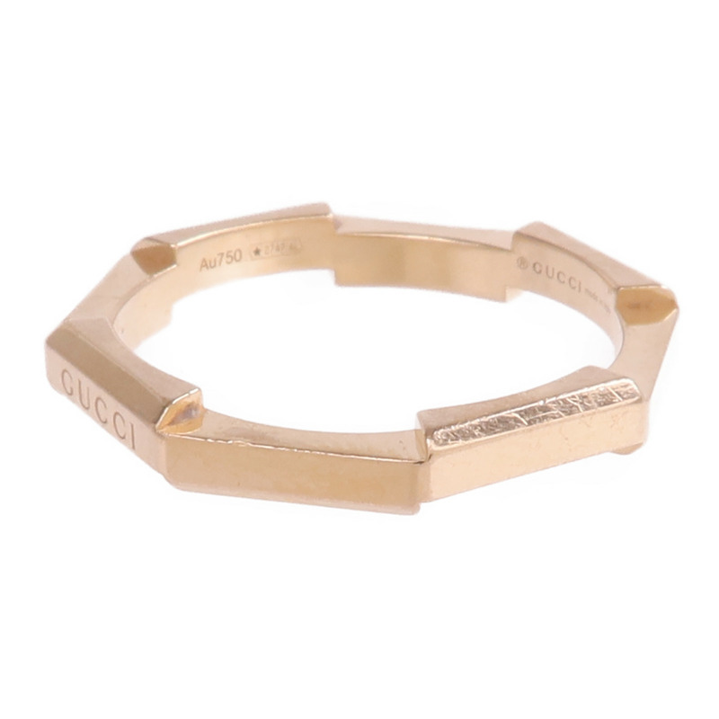 GUCCI 18K玫瑰金Link To Love Ring戒指-2