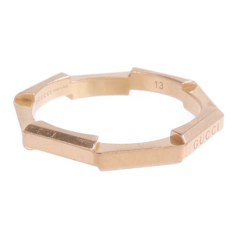 GUCCI 18K玫瑰金Link To Love Ring戒指-3