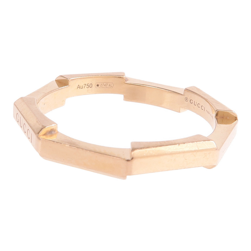GUCCI 18K玫瑰金Link To Love Ring戒指-6