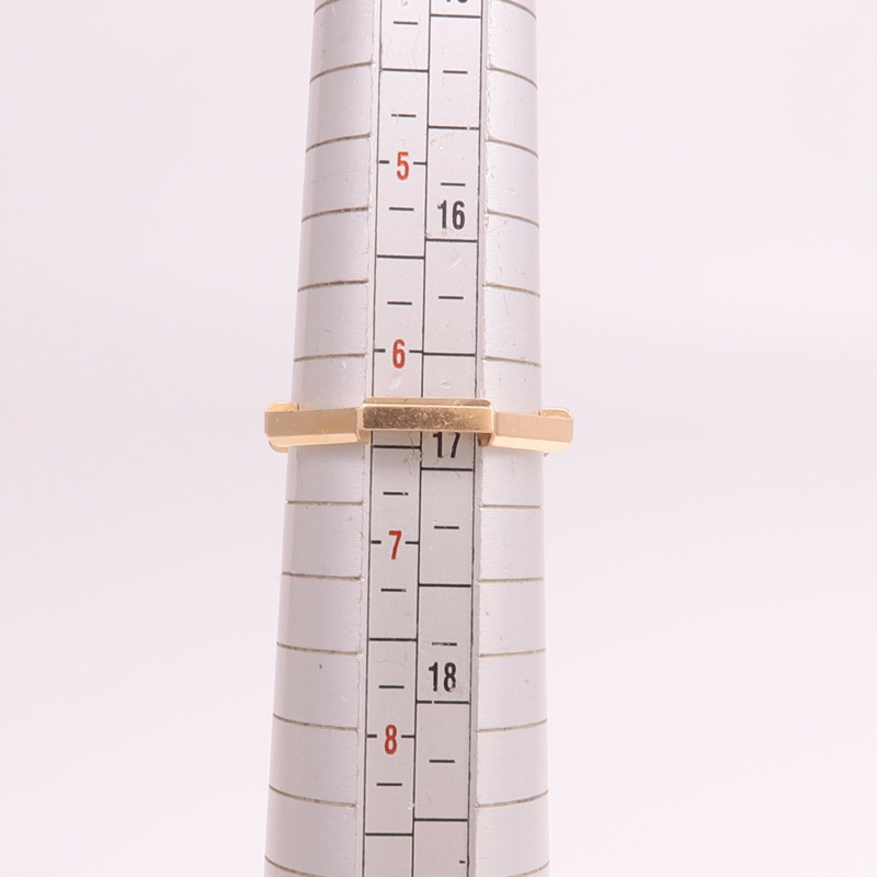 GUCCI 18K玫瑰金Link To Love Ring戒指-8