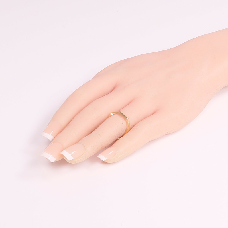 GUCCI 18K玫瑰金Link To Love Ring戒指-9