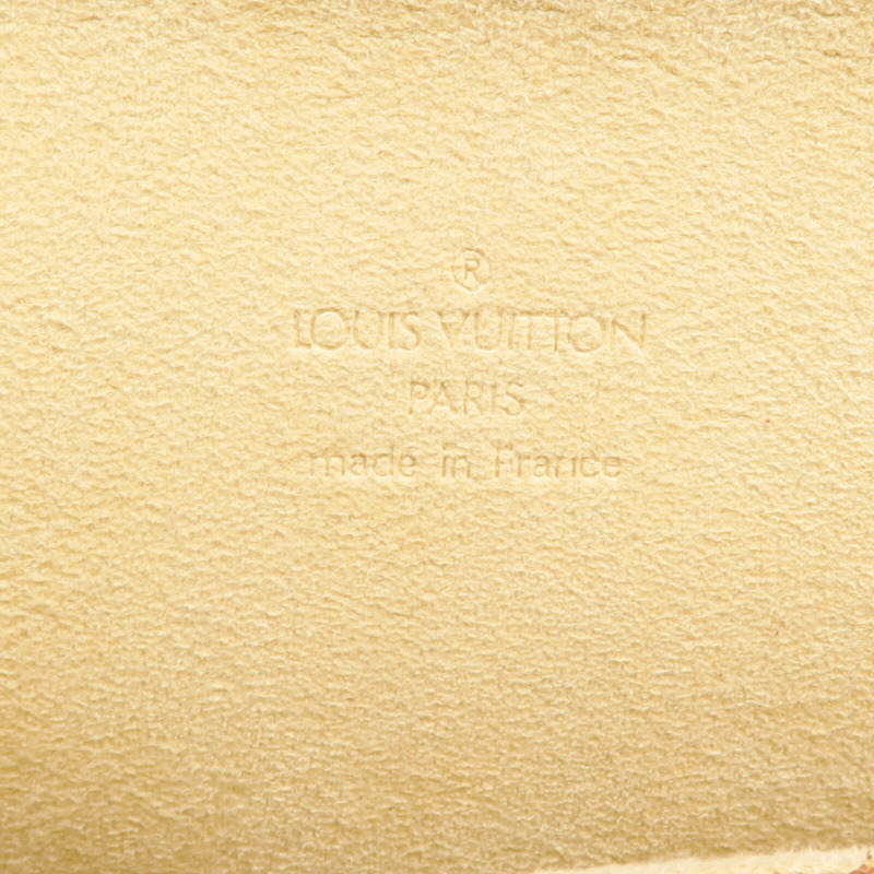 LOUIS VUITTON Monogram Pochette Florentine金扣腰包棕色-15