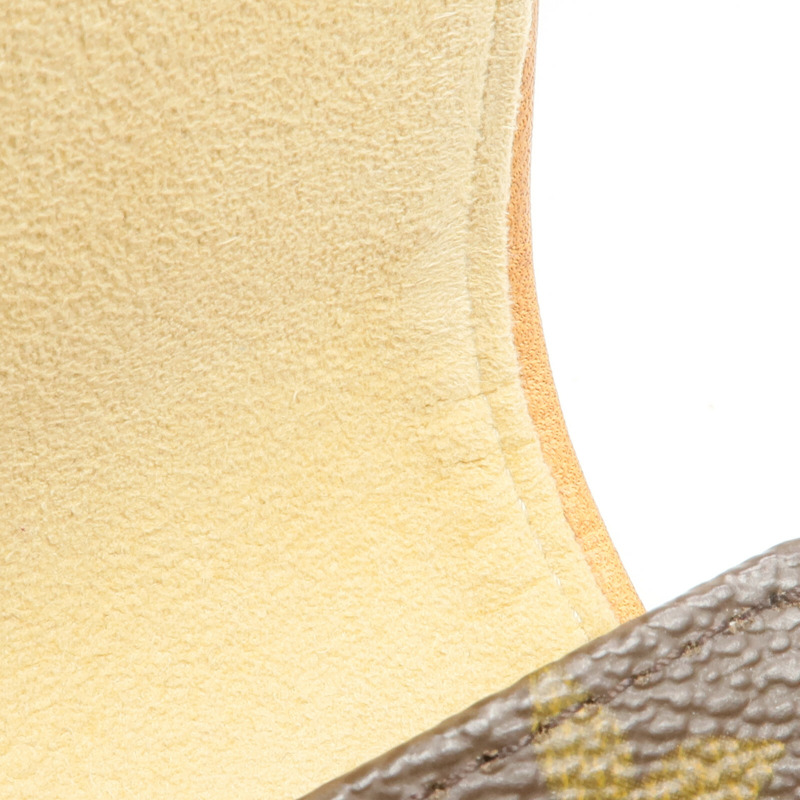 LOUIS VUITTON Monogram Pochette Florentine金扣腰包棕色-16