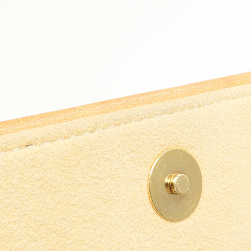 LOUIS VUITTON Monogram Pochette Florentine金扣腰包棕色-17
