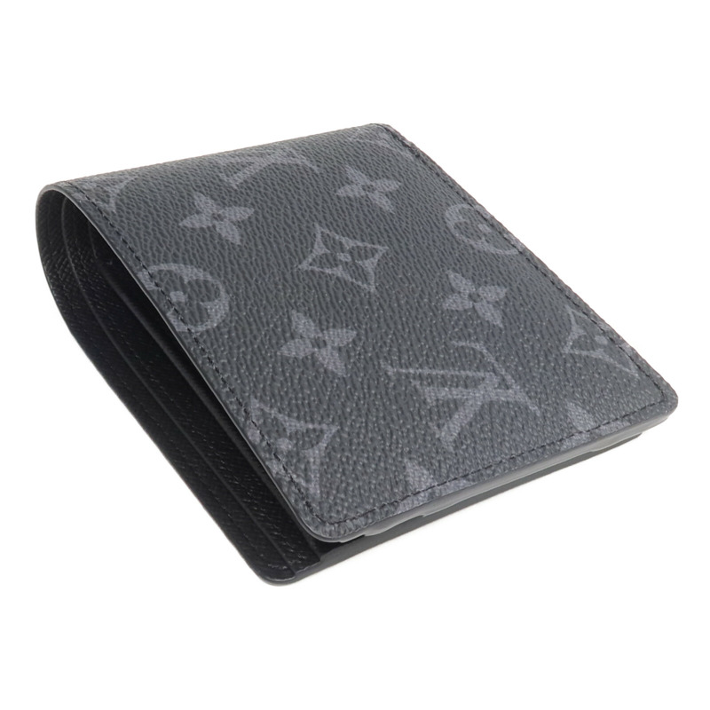 LOUIS VUITTON Monogram Eclipse Multiple Wallet錢包-4