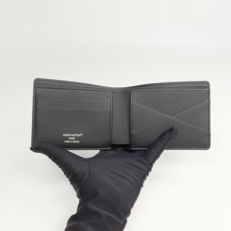 LOUIS VUITTON Monogram Eclipse Multiple Wallet錢包-6