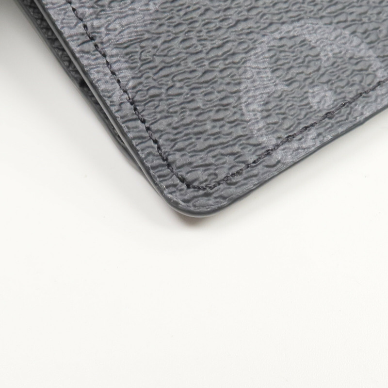 LOUIS VUITTON Monogram Eclipse Multiple Wallet錢包-10