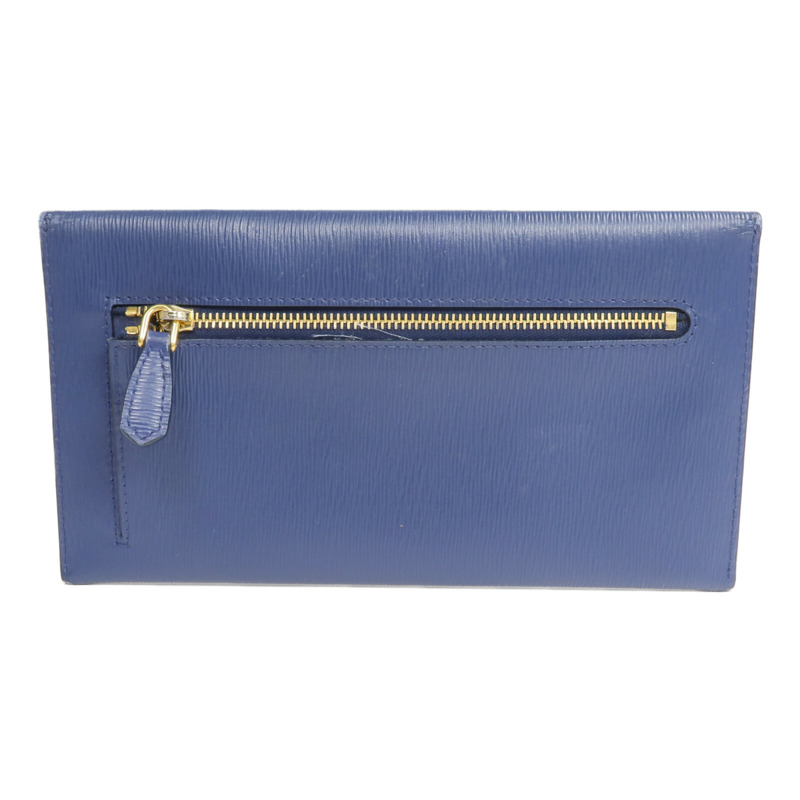 PRADA 牛皮皮革Envelope Wallet長錢包-1