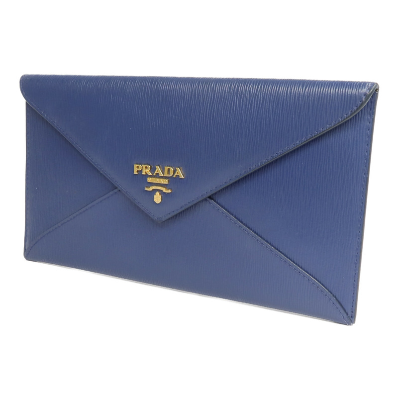 PRADA 牛皮皮革Envelope Wallet長錢包-2