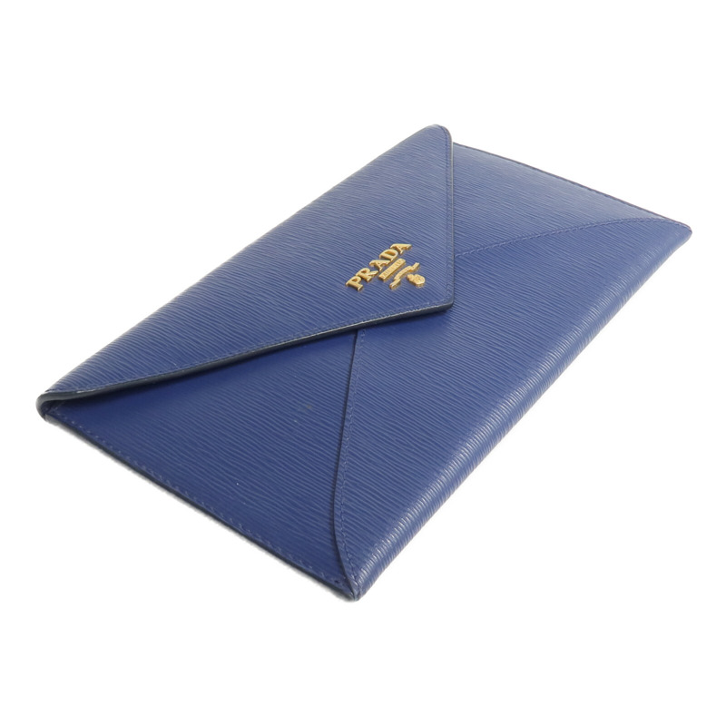 PRADA 牛皮皮革Envelope Wallet長錢包-3