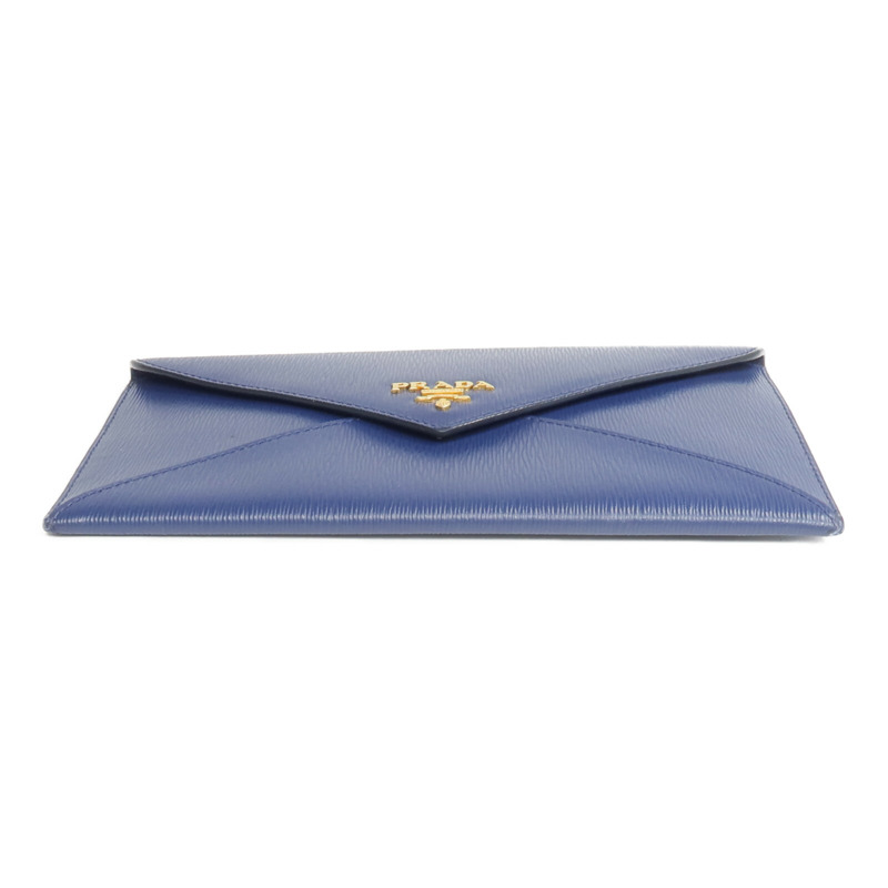 PRADA 牛皮皮革Envelope Wallet長錢包-5