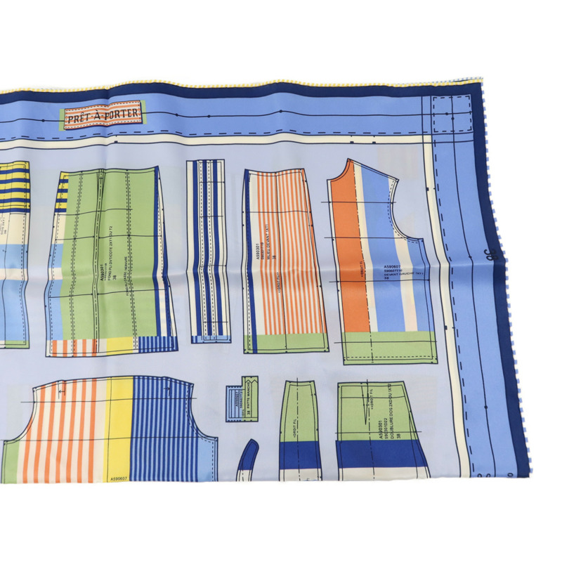 HERMES 絲質Scarf絲巾-2