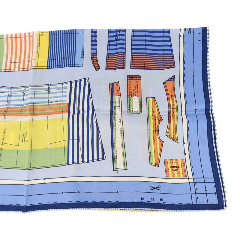 HERMES 絲質Scarf絲巾-3